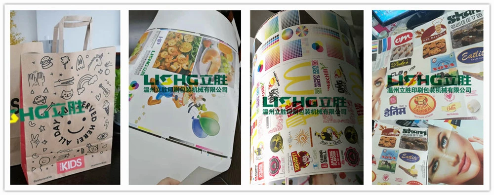 4 Colour Ci Flexo Industrial Printing Press Machine Price for Kraft Paper Thermal Paper Paper Cup