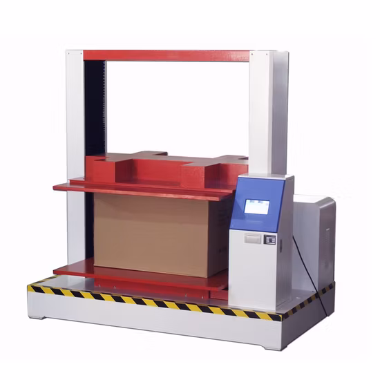 Carton Crush Resistance Corrugated Box Compression Strength Tester Testing Machine