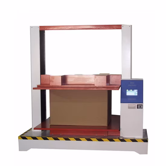 Carton Crush Resistance Corrugated Box Compression Strength Tester Testing Machine