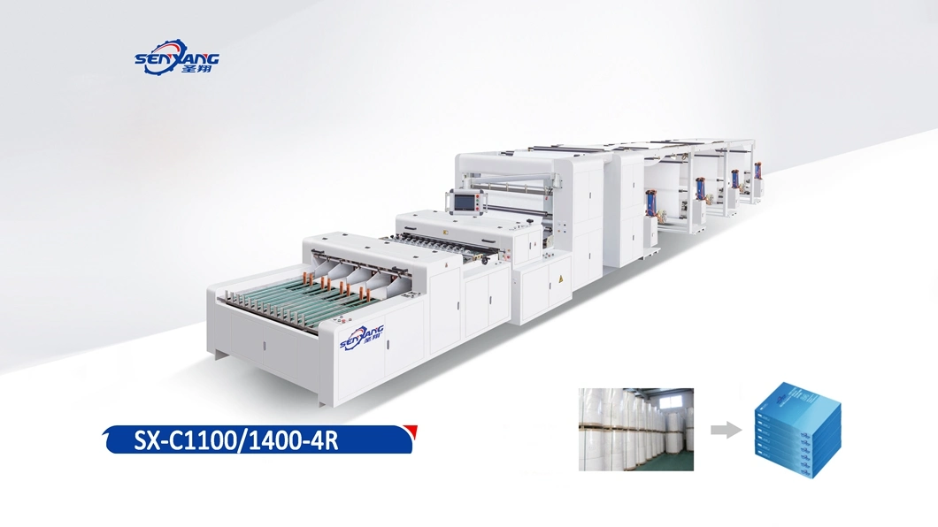 Automatic High Daily Capacity A3 A4 Size Paper Cutting Machine (SX-C Model)