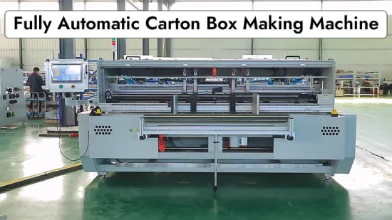 Máquina para fabricar cajas de cartón corrugado a precios asequibles a corto plazo Aopack